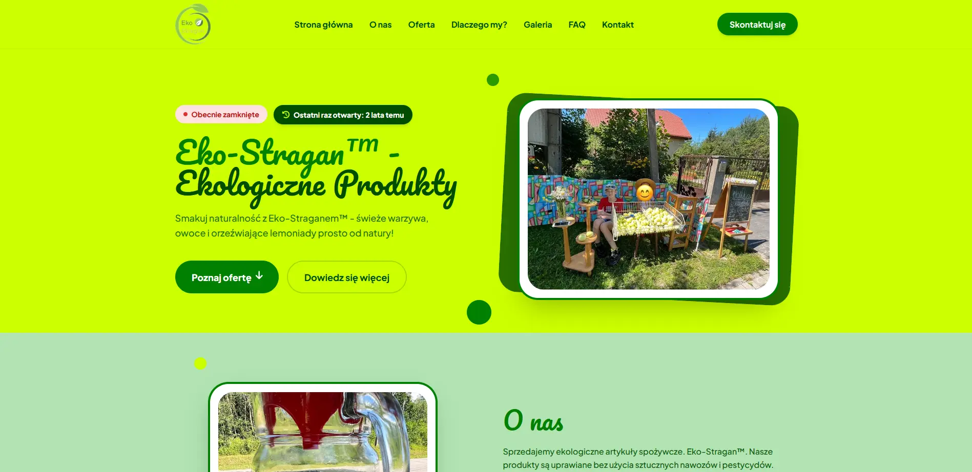 EkoStragan - project view